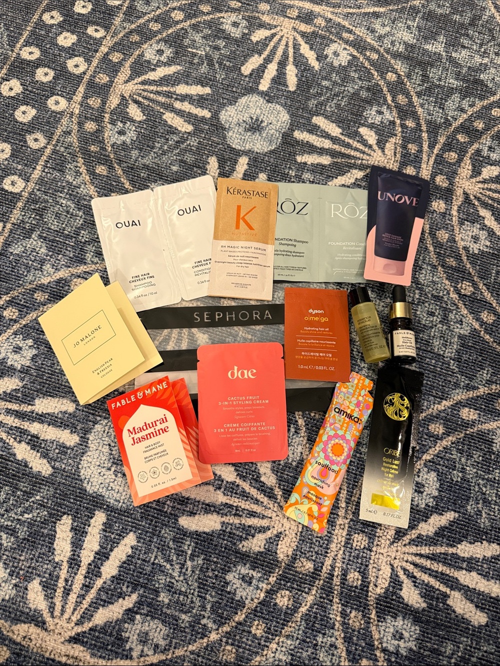 Sephora 12 Piece Hair Sample Bundle